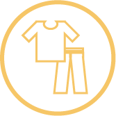 手もみ本舗の洋服貸出無料